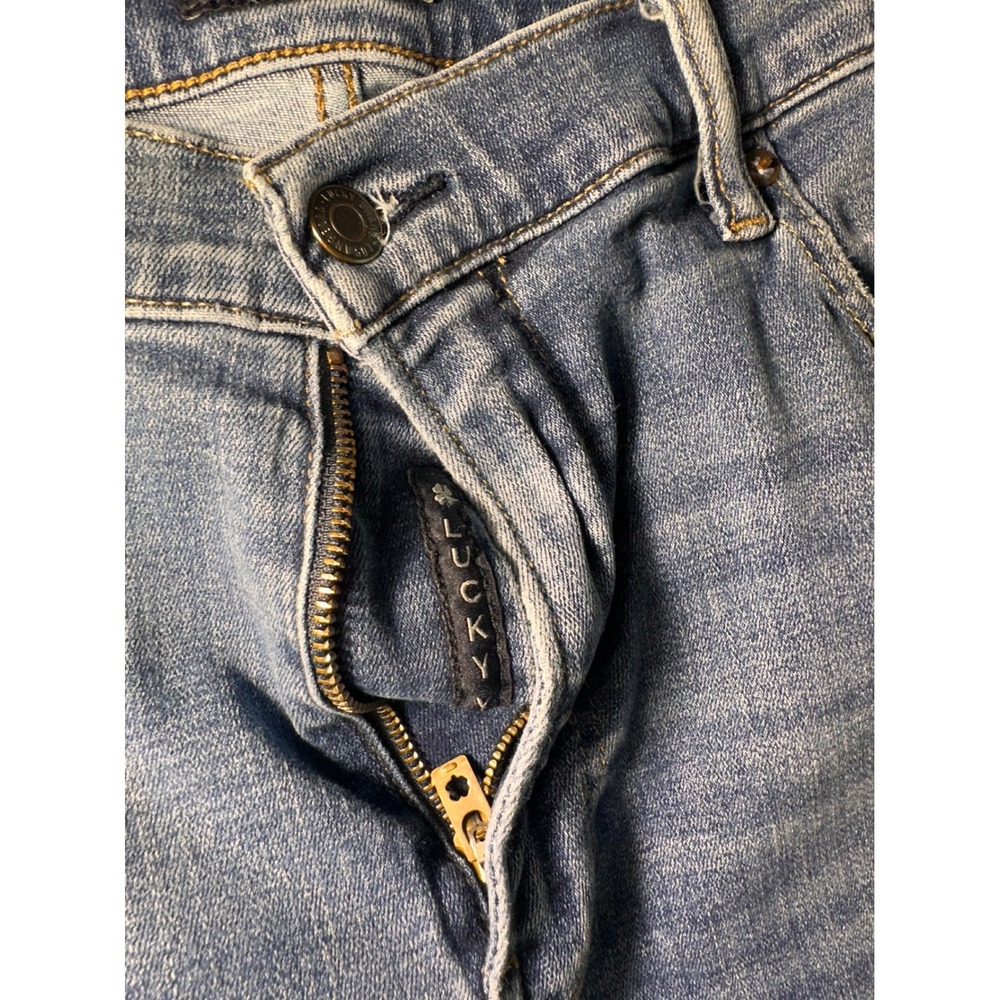 Lucky Brand 223 Straight Leg Jeans Mens Medium Wash Denim 7M13452